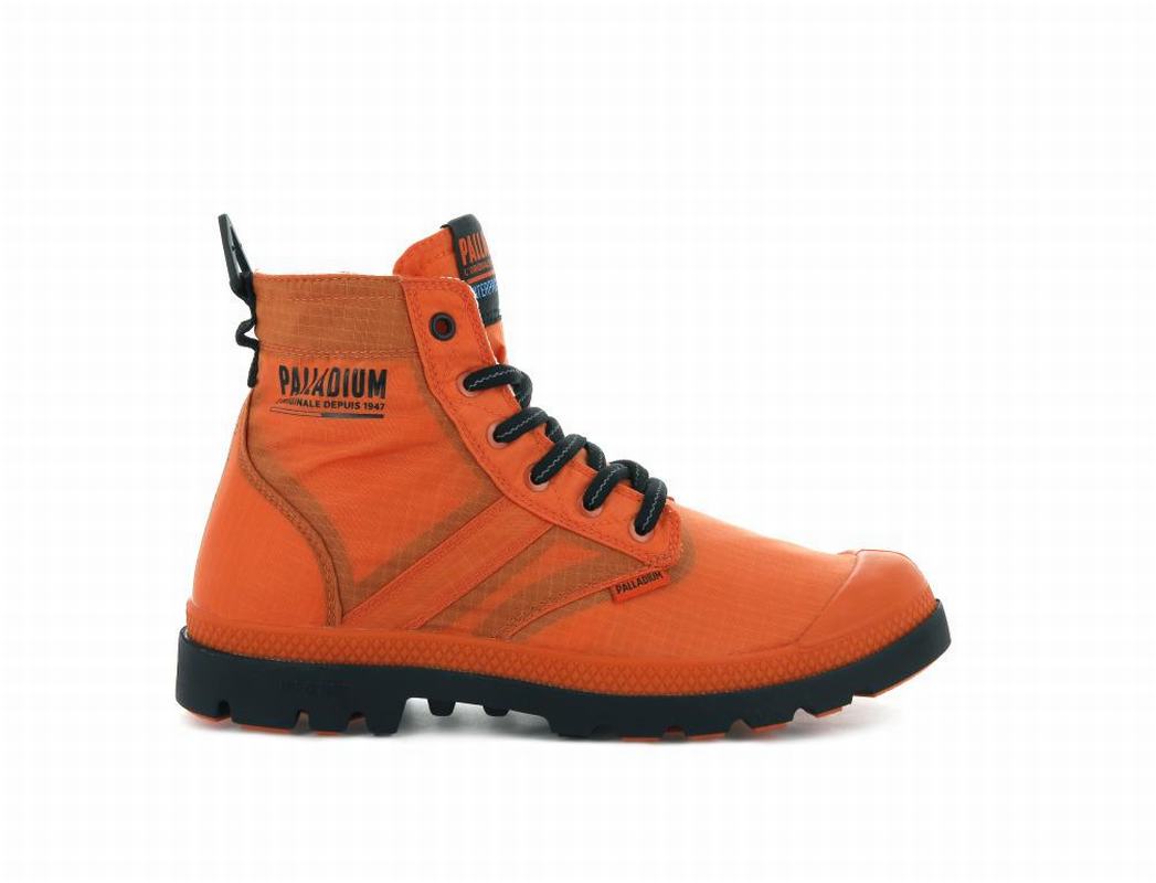 Botas Palladium Pampa Lite+ Vapor Wp+ Waterproof Hombre - Naranjas Oscuro ||ZAYQ-40967||